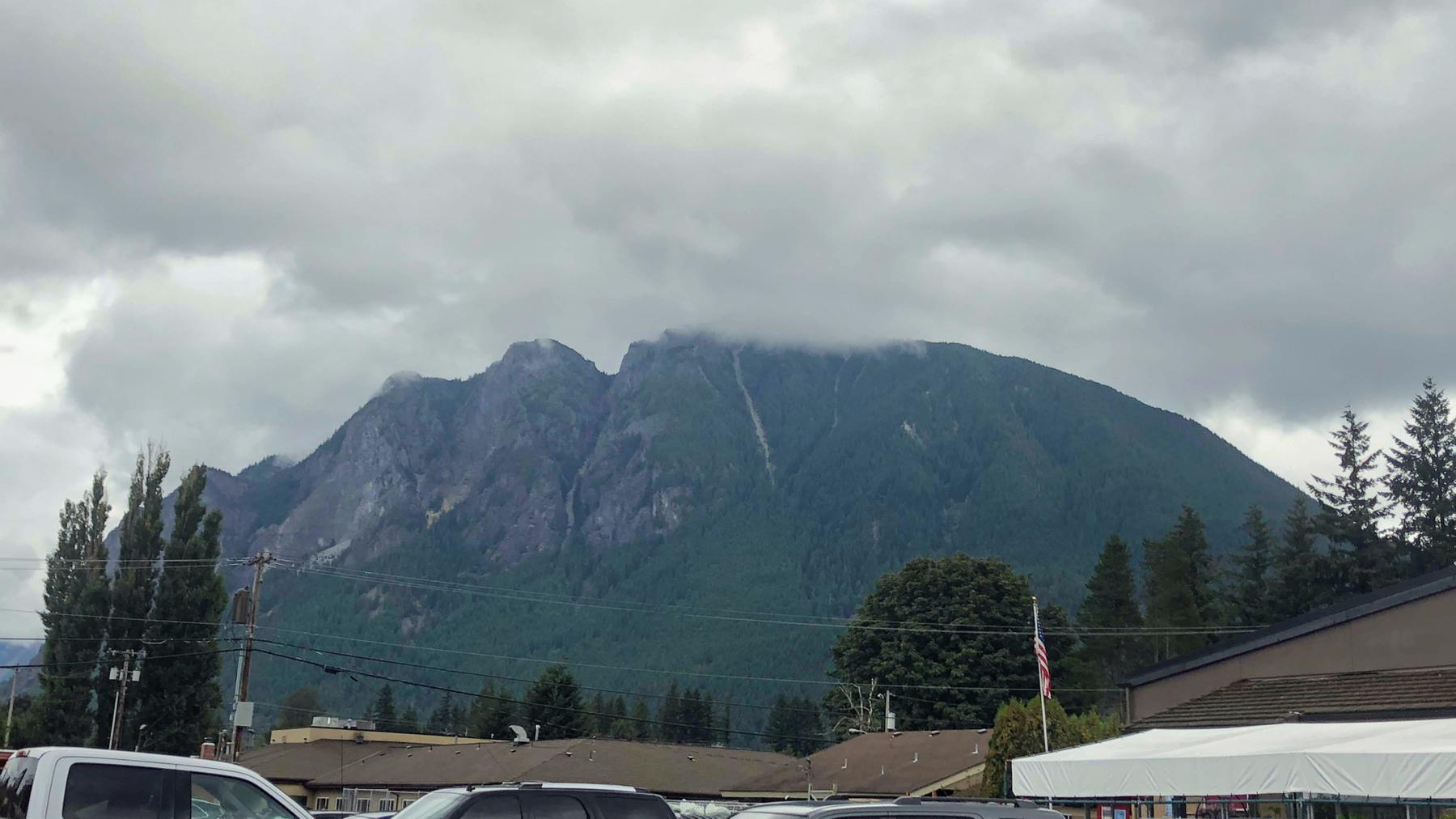 Mount Si as seen from North Bend