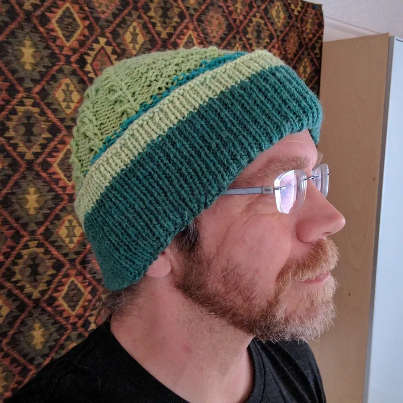 Me wearing the Weston