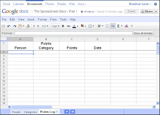 spreadsheet