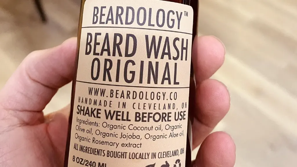 Beardology beard wash