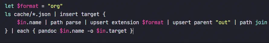The code from the post, with syntax highlighting