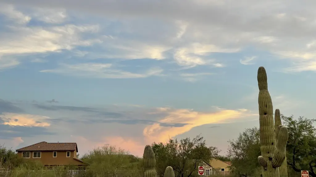 Flattened cumulonimbus “anvil” cloud