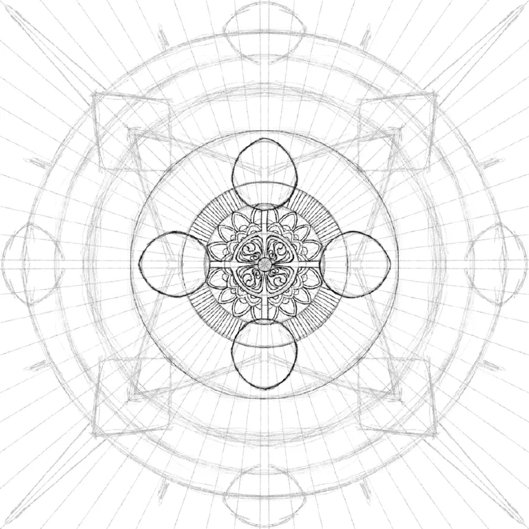 Beginnings of a drawing
