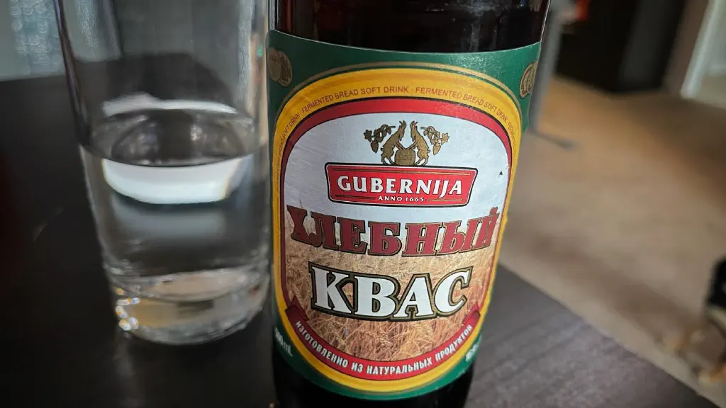 Gubernija brand beverage and I can’t read the rest of it