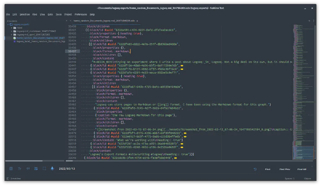EDN view of the graph focusing on highlights of this page