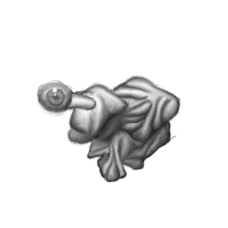 Drawing of nicely shaded amorphous blob