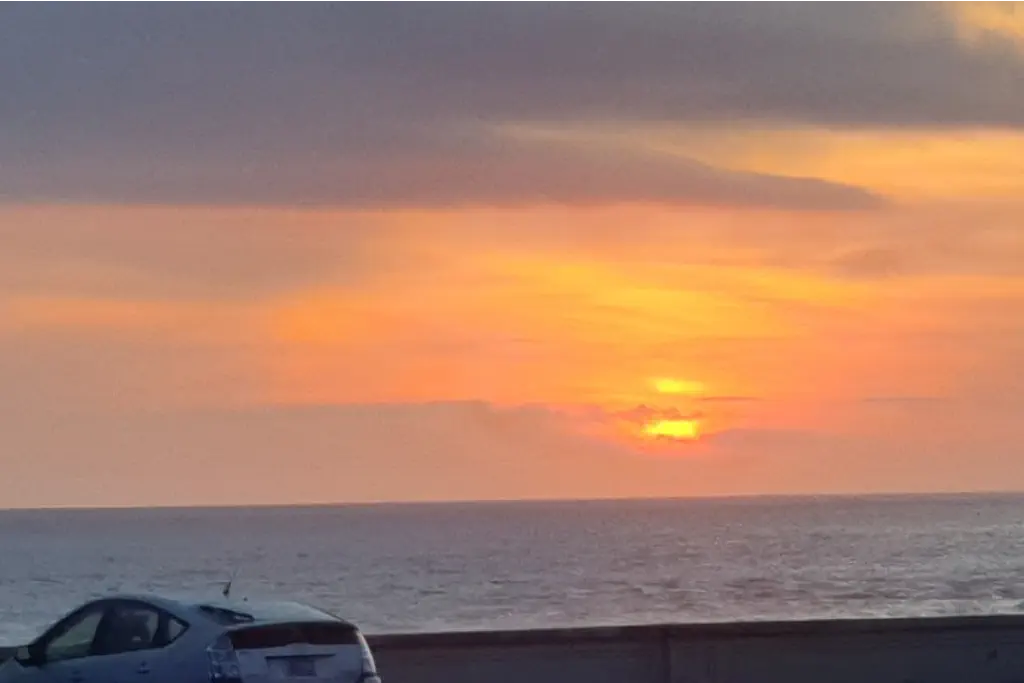 ocean sunset
