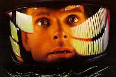 2001 Mark Bowman looking at HAL&rsquo;s memory banks