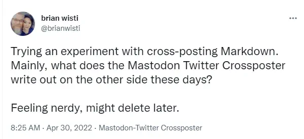 screenshot of tweet with all text content, but emphasis is lost, link attached to text gone, and blockquote rendered as a simple paragraph