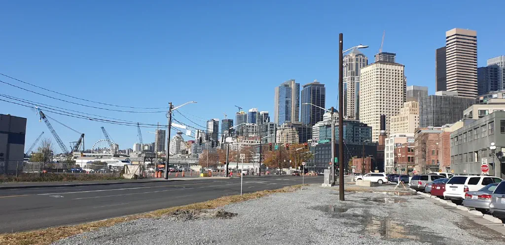 Seattle skyline from South of the main waterfront