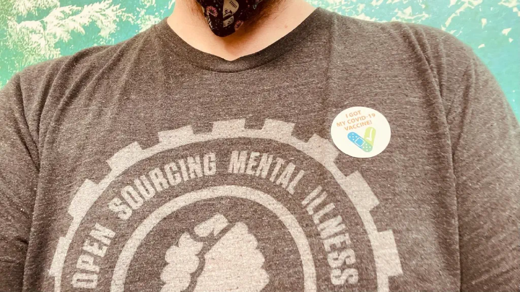 “I got my COVID-19 vaccine” sticker