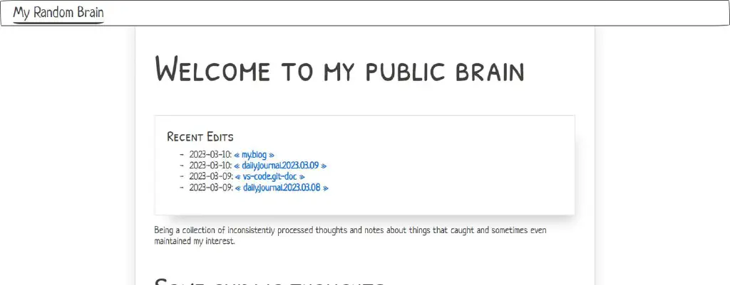 I did just enough to have something I could publish