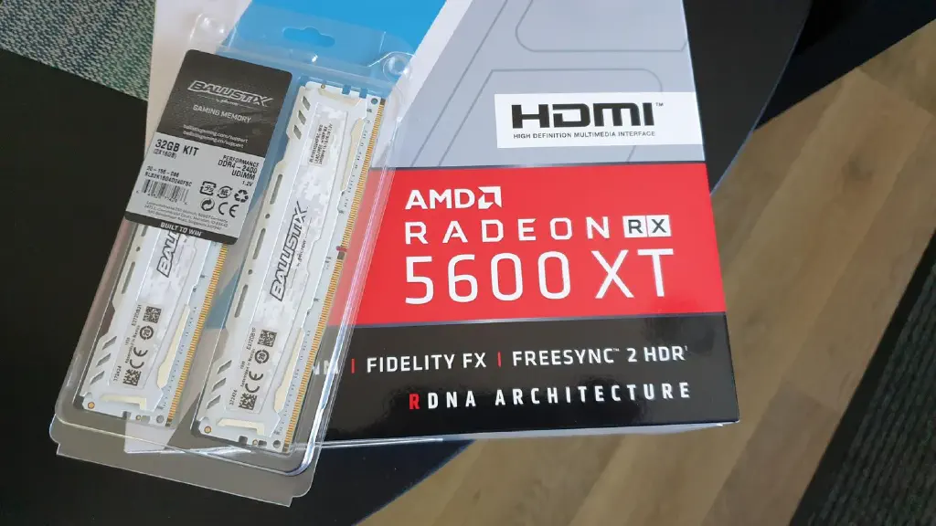 RAM and video card upgrades in packages