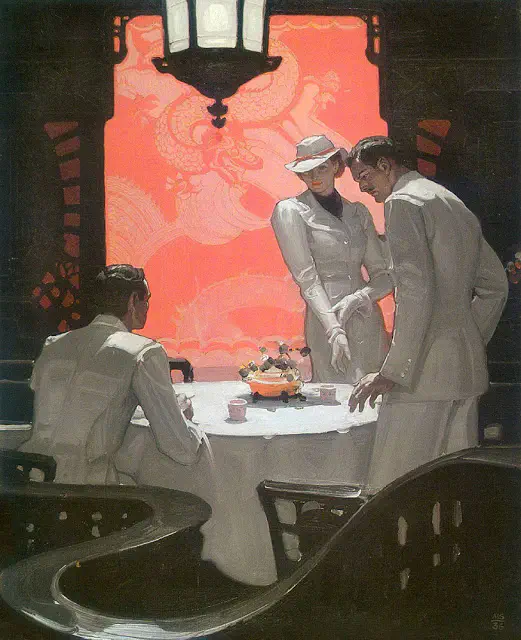 “Red” by Mead Schaeffer