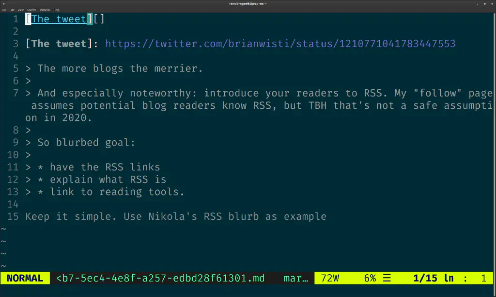 Neovim launched by Python