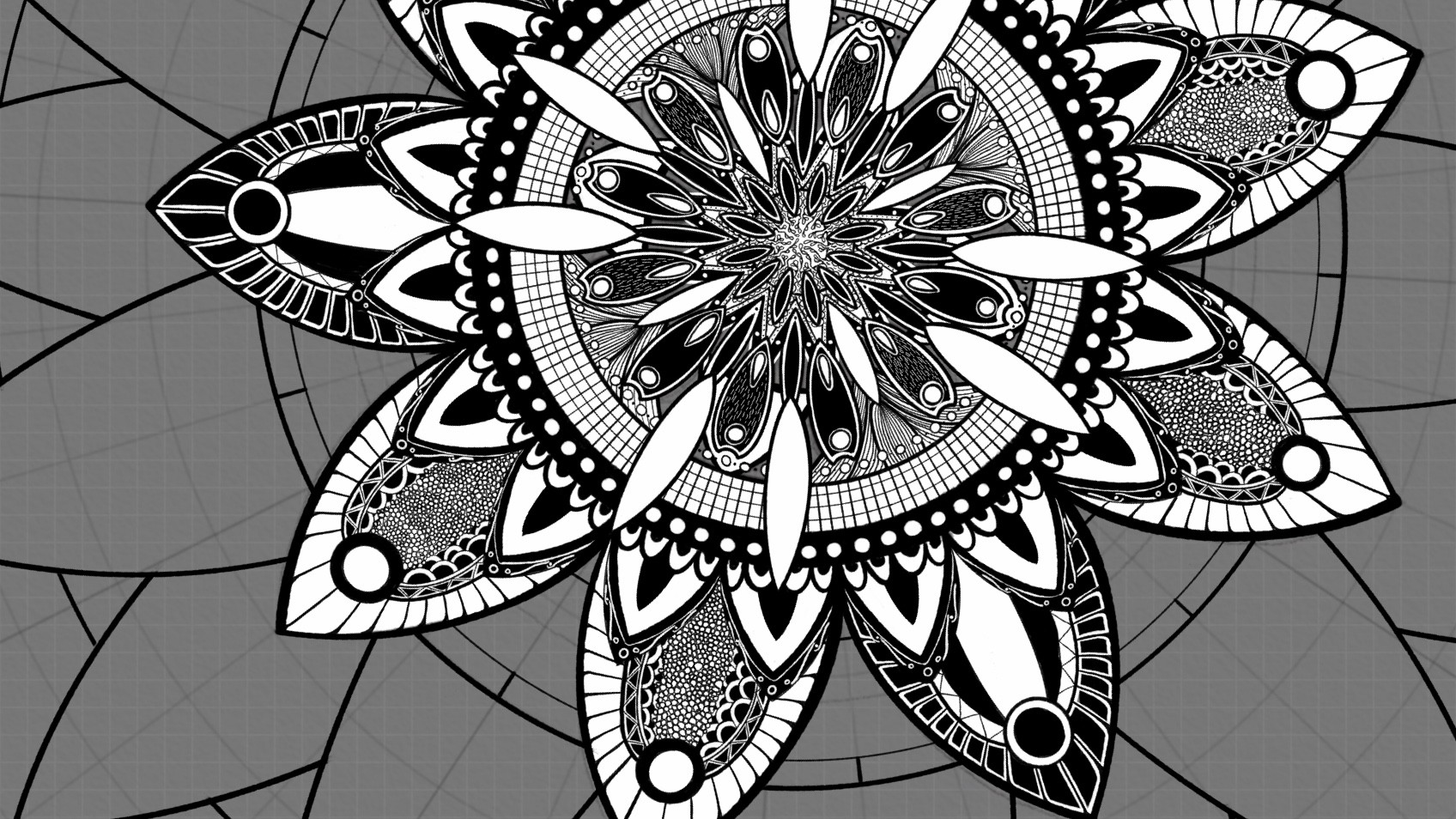 In progress drawing