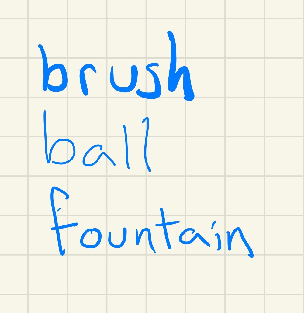 Output of pen presets