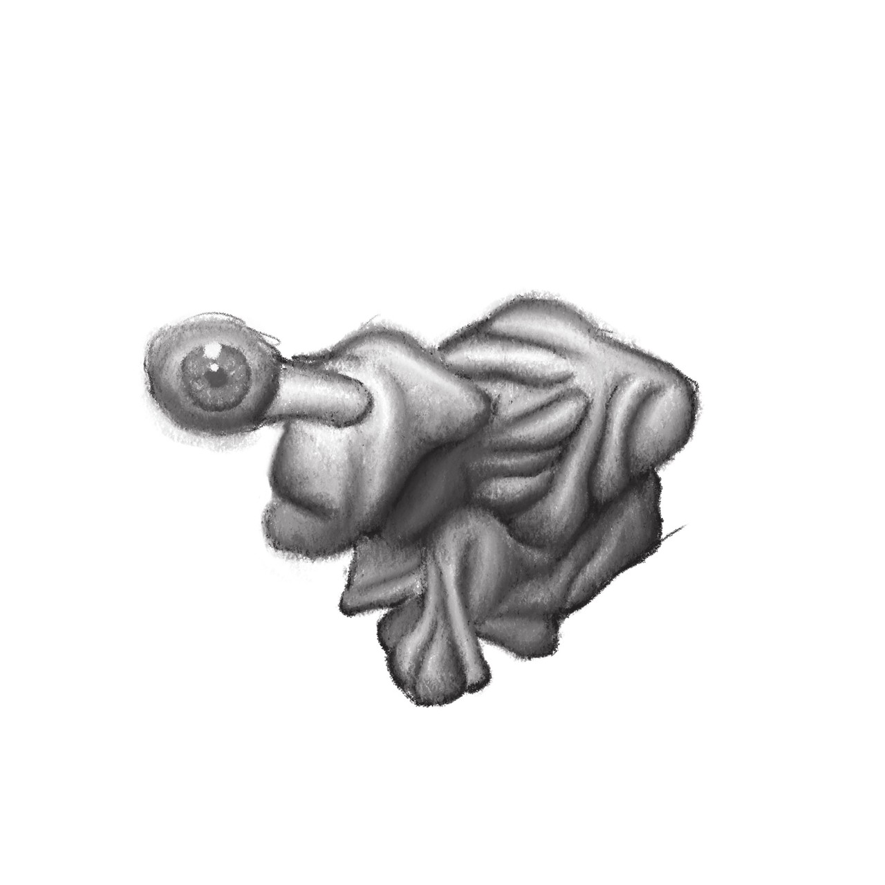 Drawing of nicely shaded amorphous blob