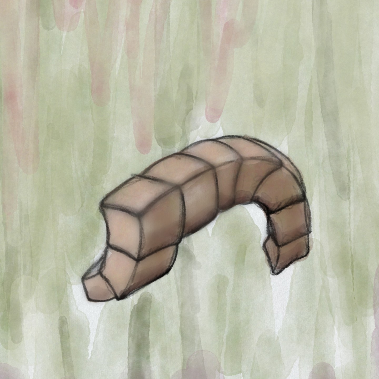 Sort of looks like a distorted stack of bricks