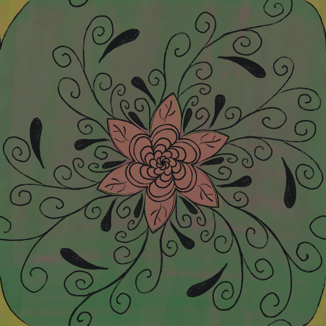A floral pattern image 